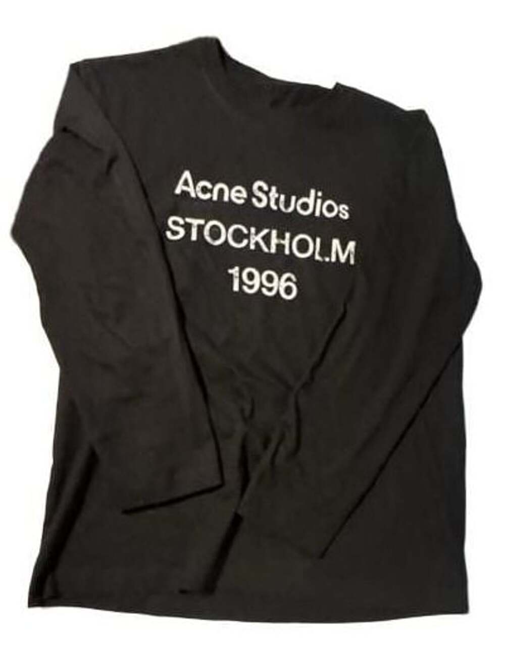 Acne Studios 1996 Long Sleeve T-Shirt Black